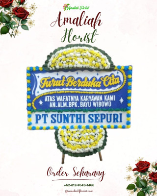Papan Bunga Duka di Conggeang Wetan