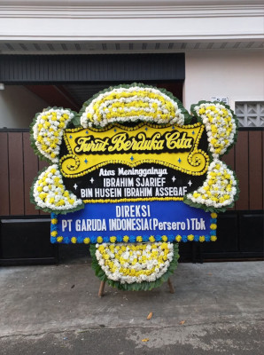 Papan Bunga Duka di Conggeang Wetan