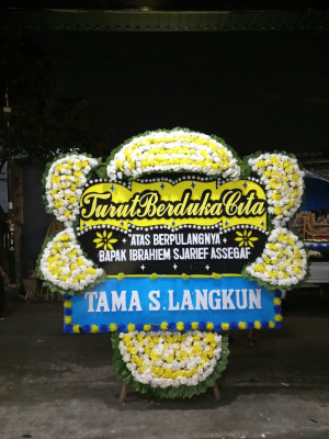 Papan Bunga Duka di Conggeang Wetan