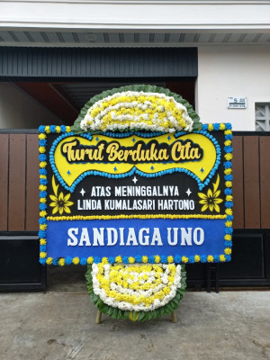 Papan Bunga Duka di Conggeang Wetan