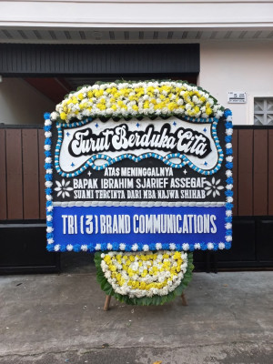 Papan Bunga Duka di Conggeang Wetan